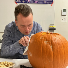 Pumpkin carving 2023- Cholesterol synthesis