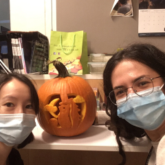 Cell Bio Pumpkin Carving Contest Entry 2021